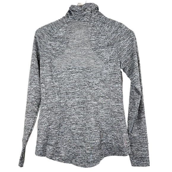 Avia Womens Gray Marled Full Zip Track Running Athletic Jacket Size XS - Picture 5 of 5